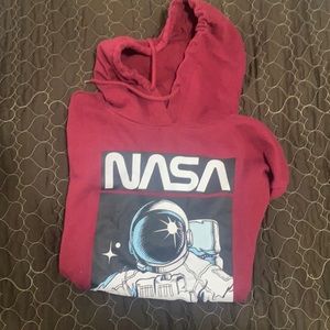 Red NASA Hoodie from Aeropostale
